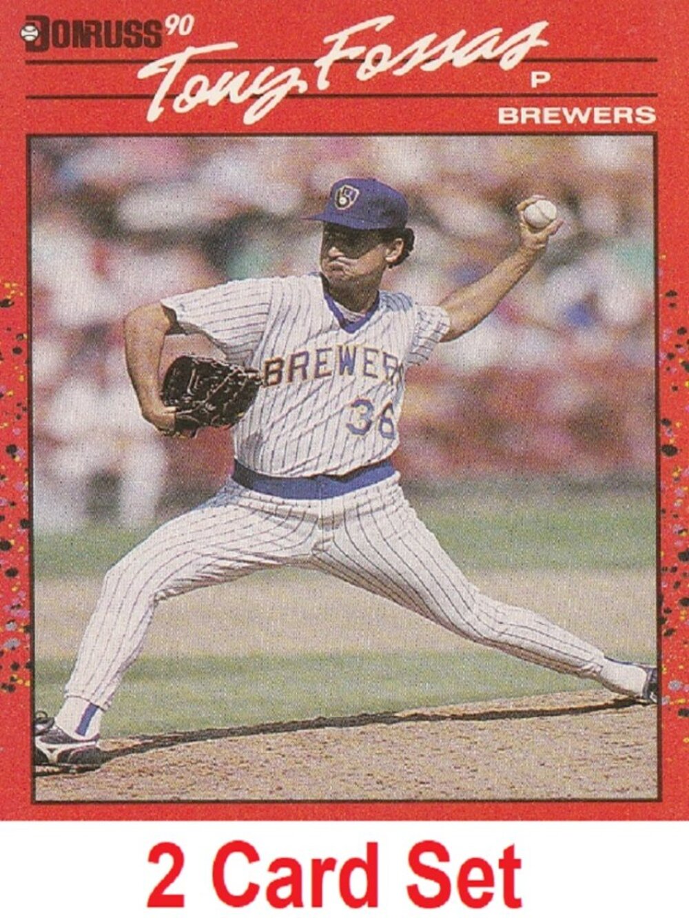 Tony Fossas Baseball Card Collection